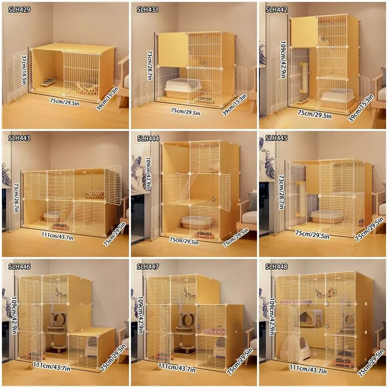 Spacious Indoor Pet Villa