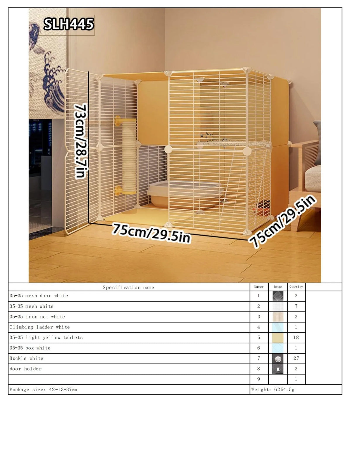 Spacious Indoor Pet Villa