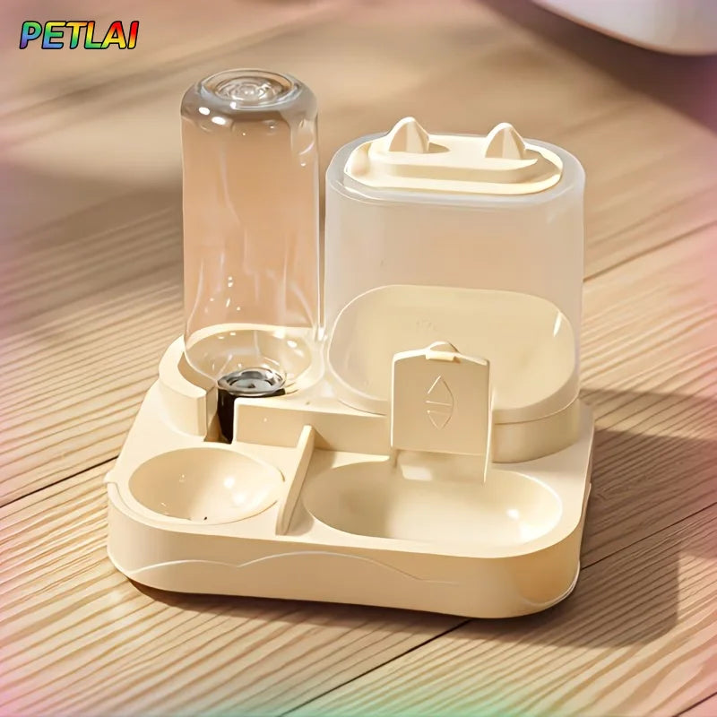 Transparent Pet Feeding Station
