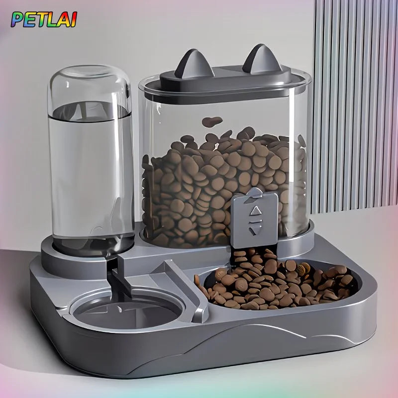 Transparent Pet Feeding Station