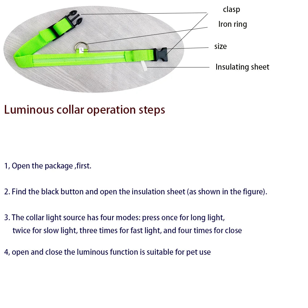 Glow Guard LED Dog Leash