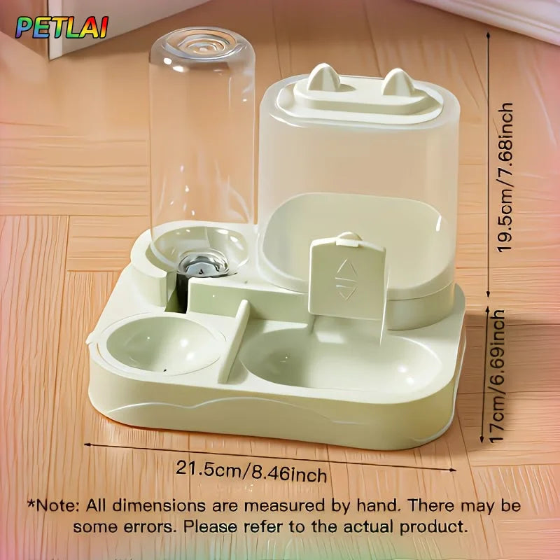 Transparent Pet Feeding Station