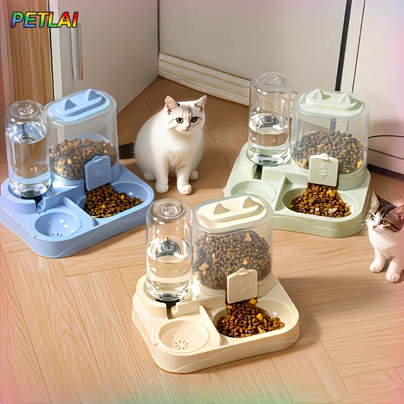 Transparent Pet Feeding Station